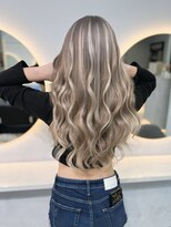 ラピス 福岡天神店(Lapis)&nbsp;ホワイトミルクティーハイライト