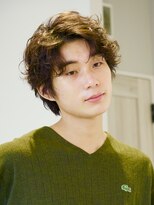 ディッセンバー 渋谷(December)&nbsp;◎メンズ マッシュ ニュアンスパーマ 束感 メンズカット