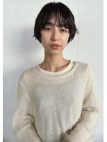 ヌールス(nullus non)&nbsp;【ゆとり感を残したニュアンスショート】ショートヘア/パーマ