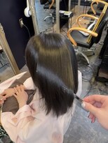 オーロ(ORO) 髪質改善/透明感カラー/アルカリ酸熱トリートメント/縮毛矯正