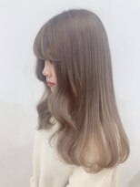 オルバイマグ(oru by mag) 透明感抜群♪ダブルカラーブリーチミルクティーベージュ