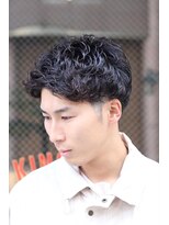 キングスマントーキョー 立川北口店(KINGSMAN TOKYO) アップバング / ツーブロック / スキンフェード 【立川】