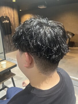 スウェル 柏店(Swell) MEN’S HAIR/ブルーブラック/フェザーパーマ/柏