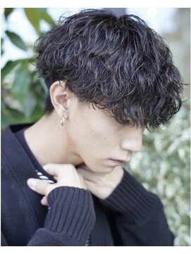 フィフス 名駅(fifth) 名古屋波巻きスパイラル名駅ツイストシャドウメンズパーマッシュ