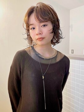 トゥコ(tuco) ボブレイヤー 緩めパーマ フェイスレイヤー ニュアンス ボブ