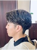 【20代 男性】ロンドンセンターパーマ（大宮/バーバー）