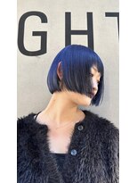 エン(en.)&nbsp;透明感ブルー ワンカラー