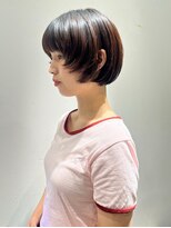 ピークアブー 銀座中央通り(PEEK-A-BOO)&nbsp;丸みのあるハッシュカットボブ2026◎