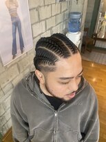 ディグイットバーバーショップ(Dig it !! BARBER SHOP) コーンロウ