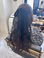 アバーブ ギンザ(Above Ginza)&nbsp;20代30代40代50代◎ハーフアップ/お呼ばれヘア/セット