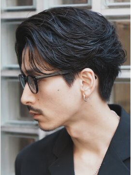 レタッチ バイ フィフス 銀座(RETOUCH by fifth) 銀座センターパートニュアンスパーマフェザーパーマショート眉毛
