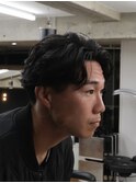 波巻きツイストスパイラル/リバースセンターパート/表参道駅