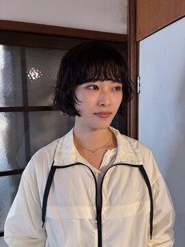 ノフ(knof) ゆるっと動かす ボブパーマ 〇