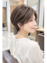 アッシュ 桜新町店(Ash)&nbsp;桜新町/レイヤーカット/ボブ/韓国ダブルカラー/白髪ぼかし