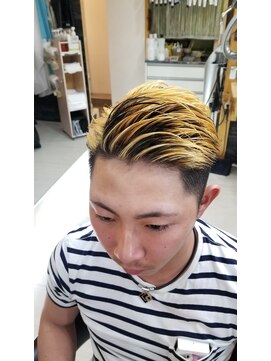 ヘアースペーストワ(Hair Space 108) ランダムメッシュな2ブロ7:3★