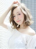 ショート×ことりベージュカラー[川口/西川口/川口元郷]