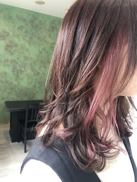 ジャガラ 千葉駅北口店(JAGARA) ピンクイヤリングカラー【千葉・千葉駅・千葉駅北口】