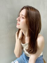 ミィ 表参道(mee.)&nbsp;シアーベージュ ナチュラルブラウン