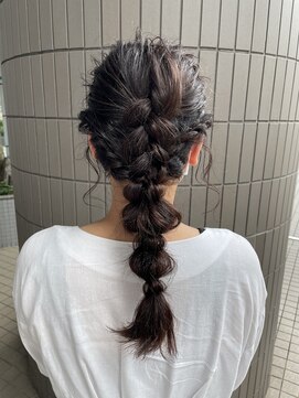 モードケイズ 阿倍野店(MODE K’s) 編み下ろしヘアセット