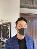 リバレッジ 広尾(Leverage)&nbsp;七三分けフェードカット【広尾、恵比寿】担当:尾上