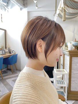 ロンドアベニール 北千住(Lond avenir) くびれショート　マッシュ　メルティカラー　西田大樹