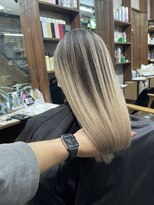 ラフ(LAFF)&nbsp;#黒髪#ボブルフ#ネビージュ#小顔#ワンレン