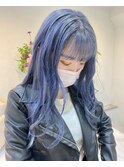 アッシュブルー