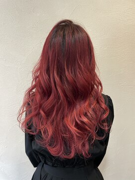 モップアップ(Mop up) 赤髪