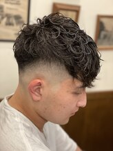 ヒロギンザバーバーショップ 新宿店(HIRO GINZA BARBER SHOP) スペインパーマ