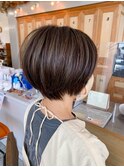 大人ハイライト×オリーブブラウン