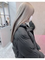 ロンド レア 天神大名店(Lond Le’a) ダブルカラー/インナーカラー/イヤリングカラー/前髪カット/大名