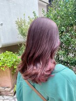 ネオリーブソラ 相模大野店(Neolive sola)&nbsp;ピンクブラウン×くびれ巻き