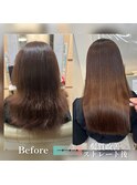 髪質改善ストレート　うねり、パヤパヤ直したい方向け