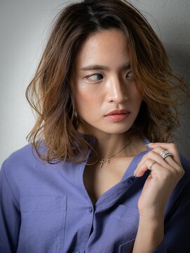 カバーヘアアンドスパ ブリス 浦和(COVER HAIR&SPA bliss) フレンチカジュアル外ハネカールこなれミディv浦和10代20代30代