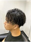 波巻きパーマ/メンズカット/波巻きスパイラルパーマ/メンズ