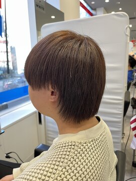 オーシャントーキョー 仙台(OCEAN TOKYO) ミニマッシュウルフメンズヘア仙台眉毛