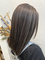 ロア インターナショナル 新宿店(LoA International)&nbsp;【LoA】シークレットハイライトグレージュバレイヤージュ