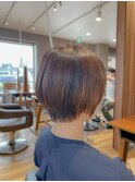丸みショート/ツヤショート/美髪ショート/つくば美容室