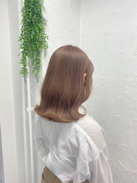 プライズ 表参道原宿店(prize) ミルクティーカラーベージュハイトーンカラーイルミナカラー