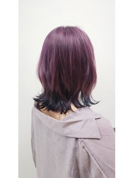 キュア ららぽーとTOKYOーBAY North Gate店(cure) レイヤーボブ×ブリーチオンカラー