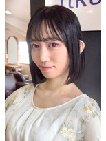 リコバイアフロート(riko by afloat)&nbsp;ボブ/ヘルシースタイル/ベージュ/髪質改善[stylist竹田]