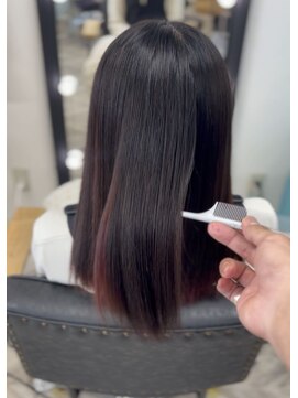 ウル(ulu) ulu式ストレート　名東区　ブリーチ　縮毛矯正　エイジングヘア