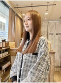 ブリーチベースの透明感ベージュ