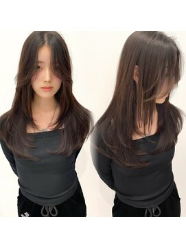 ネイロ 日本橋(NeiRo) 小顔レイヤーカット/ミディアムレイヤー/レイヤーロング