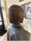 ぱっつんボブ