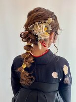 ヒビヲ(HIBIO) 横浜卒業式ヘアセット着付け袴ハイトーンカラーダブルカラー韓国