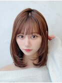 [木原]20代30代40代大人かわいいミディアムレイヤー
