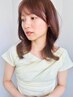【人気No.1】似合わせデザインカット＋透明感レベル2カラー￥8500→￥6500