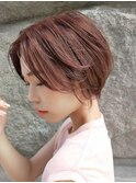 前髪長めショート/ショートカット/ショートヘア/20代/30代/40代