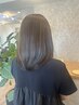 《透明感抜群♪》カット+柔らかい質感に見せるカラー ¥11550 → ¥9500